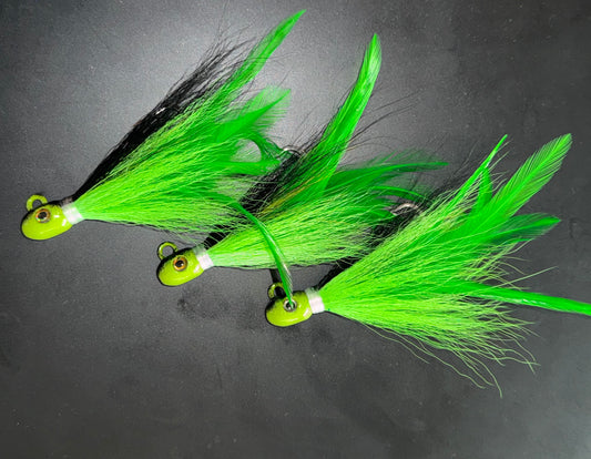 *Limited* Elite Series Bullet Bucktail Jigs